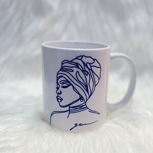 African Beauty Double Sided Coffee Mug
